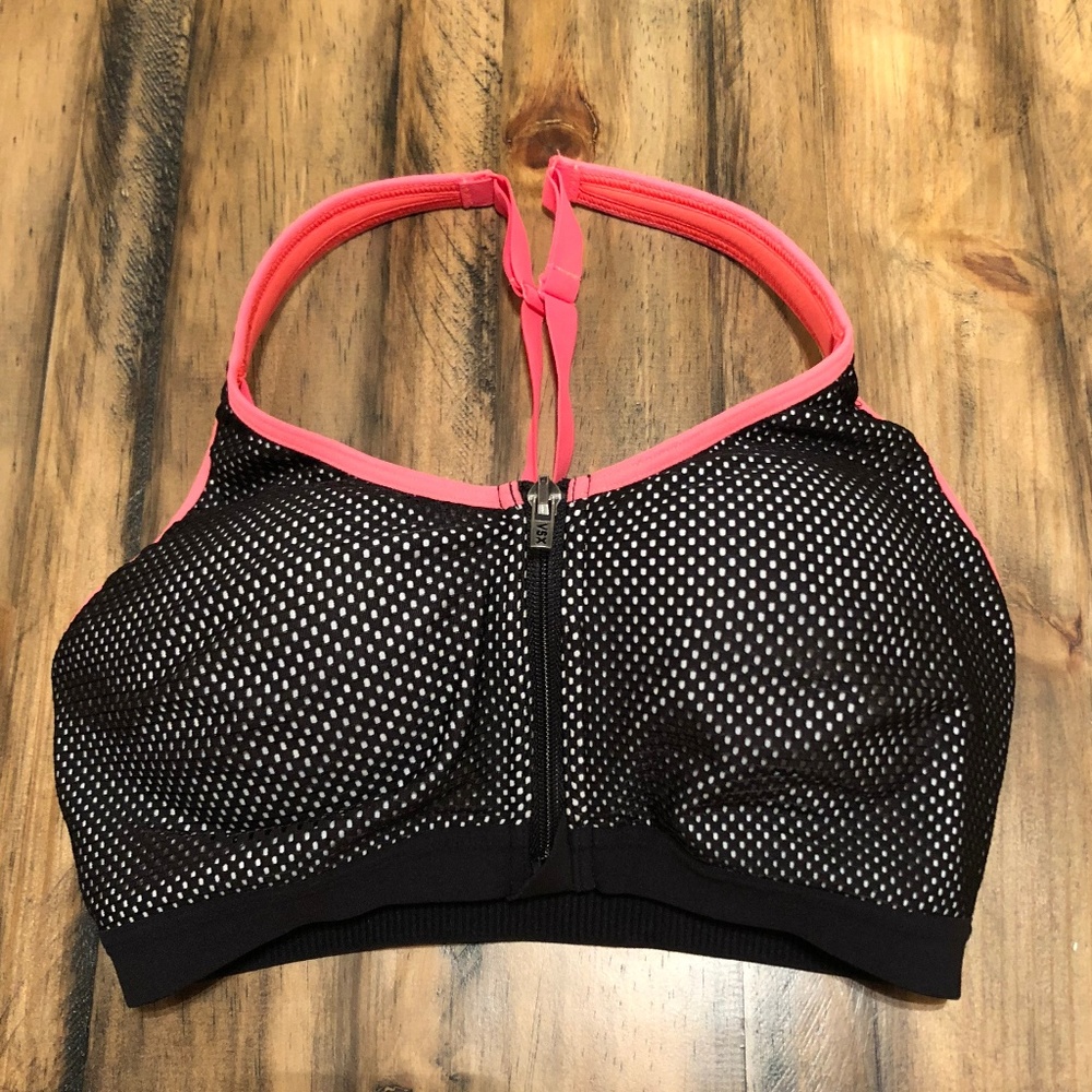 Victoria's Secret VSX Sports Bra - Zip Front *NWOT